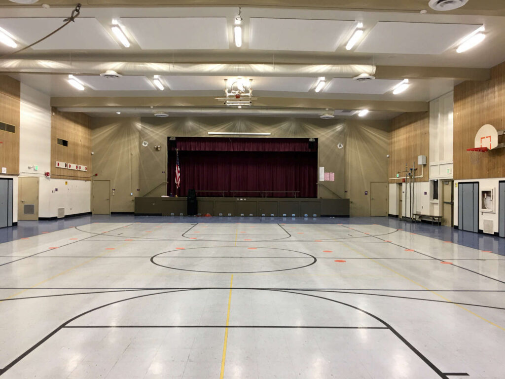 walters middle school gym